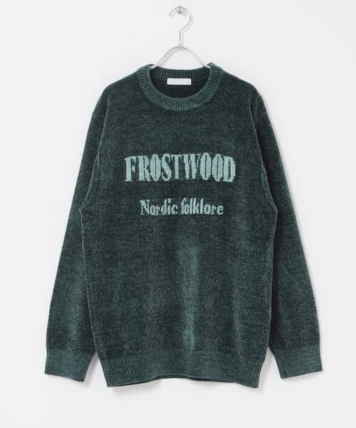 SENSE OF PLACE by URBAN RESEARCH / センスオブプレイス バイ アーバンリサーチ ニット・セーター | 『洗濯可』モールロゴグラフィックニット | 詳細8