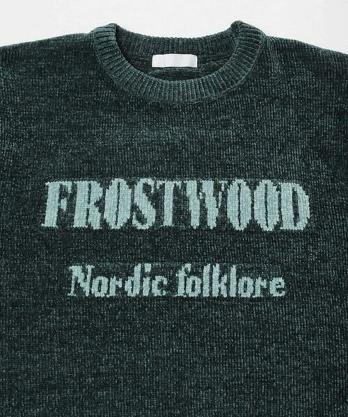 SENSE OF PLACE by URBAN RESEARCH / センスオブプレイス バイ アーバンリサーチ ニット・セーター | 『洗濯可』モールロゴグラフィックニット | 詳細9