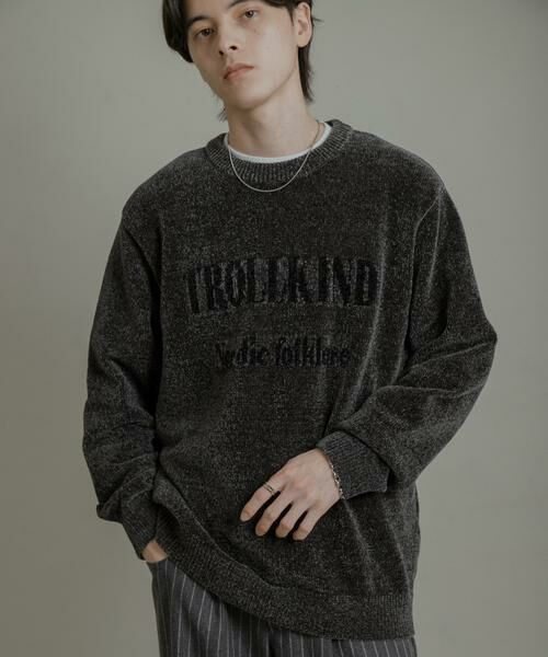 SENSE OF PLACE by URBAN RESEARCH / センスオブプレイス バイ アーバンリサーチ ニット・セーター | 『洗濯可』モールロゴグラフィックニット | 詳細10