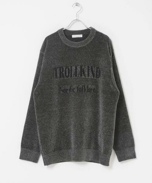 SENSE OF PLACE by URBAN RESEARCH / センスオブプレイス バイ アーバンリサーチ ニット・セーター | 『洗濯可』モールロゴグラフィックニット | 詳細20