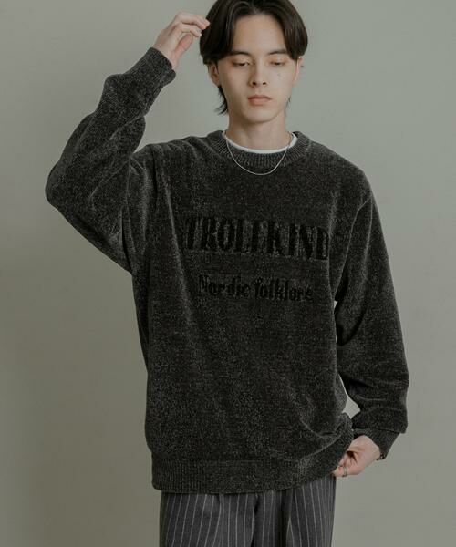 SENSE OF PLACE by URBAN RESEARCH / センスオブプレイス バイ アーバンリサーチ ニット・セーター | 『洗濯可』モールロゴグラフィックニット | 詳細12