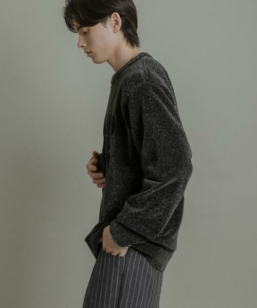 SENSE OF PLACE by URBAN RESEARCH / センスオブプレイス バイ アーバンリサーチ ニット・セーター | 『洗濯可』モールロゴグラフィックニット | 詳細14