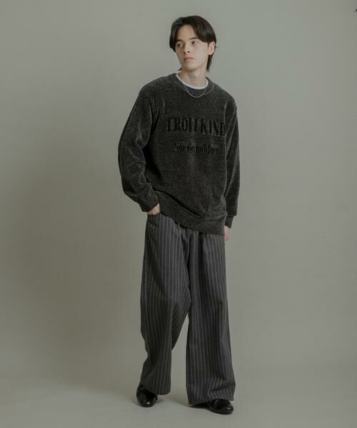 SENSE OF PLACE by URBAN RESEARCH / センスオブプレイス バイ アーバンリサーチ ニット・セーター | 『洗濯可』モールロゴグラフィックニット | 詳細16