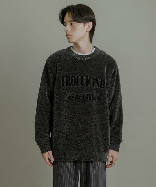 SENSE OF PLACE by URBAN RESEARCH / センスオブプレイス バイ アーバンリサーチ ニット・セーター | 『洗濯可』モールロゴグラフィックニット | 詳細17