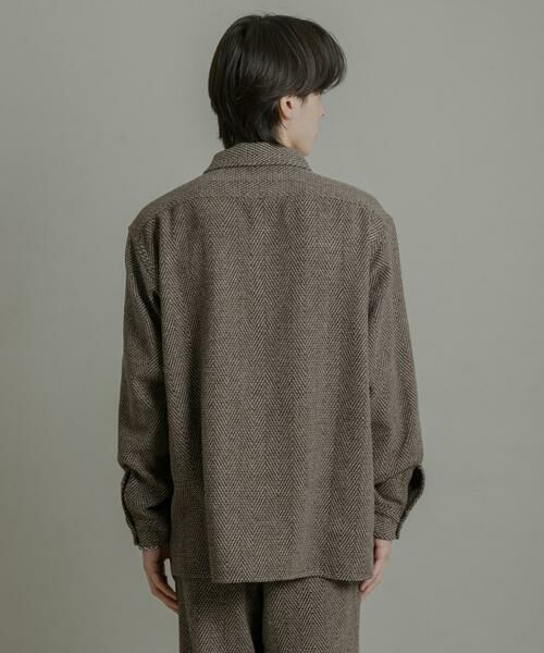 SENSE OF PLACE by URBAN RESEARCH / センスオブプレイス バイ アーバンリサーチ シャツ・ブラウス | スライバーライクヘリンボーンシャツ | 詳細10