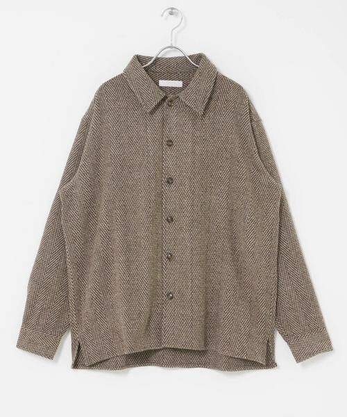 SENSE OF PLACE by URBAN RESEARCH / センスオブプレイス バイ アーバンリサーチ シャツ・ブラウス | スライバーライクヘリンボーンシャツ | 詳細11
