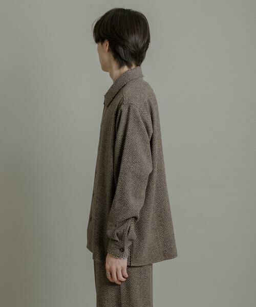 SENSE OF PLACE by URBAN RESEARCH / センスオブプレイス バイ アーバンリサーチ シャツ・ブラウス | スライバーライクヘリンボーンシャツ | 詳細9