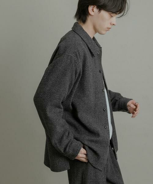 SENSE OF PLACE by URBAN RESEARCH / センスオブプレイス バイ アーバンリサーチ シャツ・ブラウス | スライバーライクヘリンボーンシャツ | 詳細16