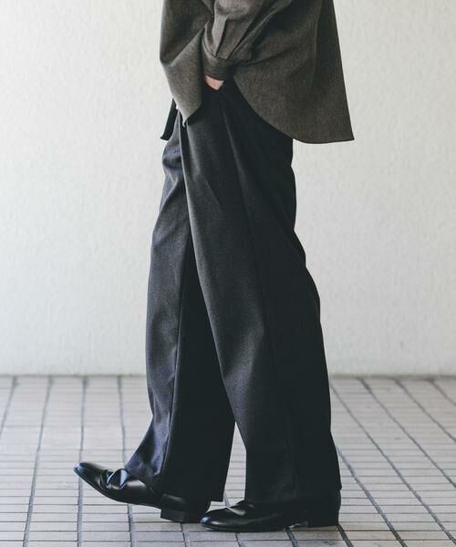 SENSE OF PLACE by URBAN RESEARCH / センスオブプレイス バイ アーバンリサーチ その他パンツ | ブラッシュドイージーワイドパンツ | 詳細5