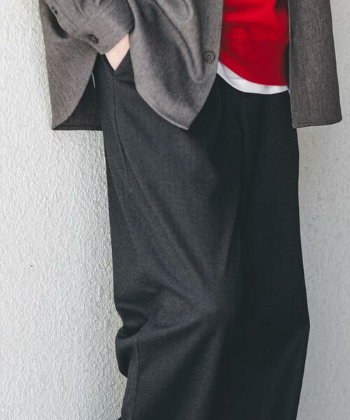 SENSE OF PLACE by URBAN RESEARCH / センスオブプレイス バイ アーバンリサーチ その他パンツ | ブラッシュドイージーワイドパンツ | 詳細6