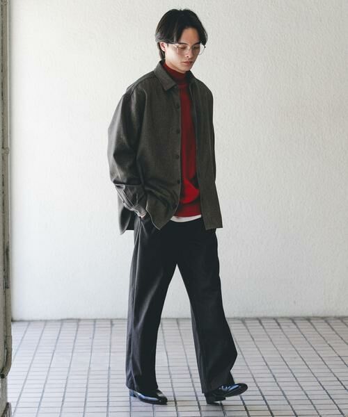 SENSE OF PLACE by URBAN RESEARCH / センスオブプレイス バイ アーバンリサーチ その他パンツ | ブラッシュドイージーワイドパンツ | 詳細8