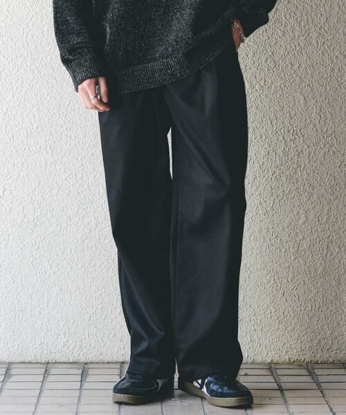 SENSE OF PLACE by URBAN RESEARCH / センスオブプレイス バイ アーバンリサーチ その他パンツ | ブラッシュドイージーワイドパンツ | 詳細11