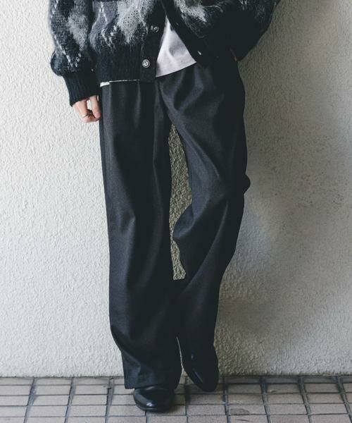 SENSE OF PLACE by URBAN RESEARCH / センスオブプレイス バイ アーバンリサーチ その他パンツ | ブラッシュドイージーワイドパンツ | 詳細19