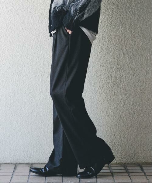 SENSE OF PLACE by URBAN RESEARCH / センスオブプレイス バイ アーバンリサーチ その他パンツ | ブラッシュドイージーワイドパンツ | 詳細20