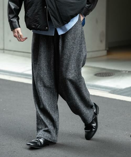 SENSE OF PLACE by URBAN RESEARCH / センスオブプレイス バイ アーバンリサーチ その他パンツ | カラーネップワンタックバレルパンツ | 詳細14