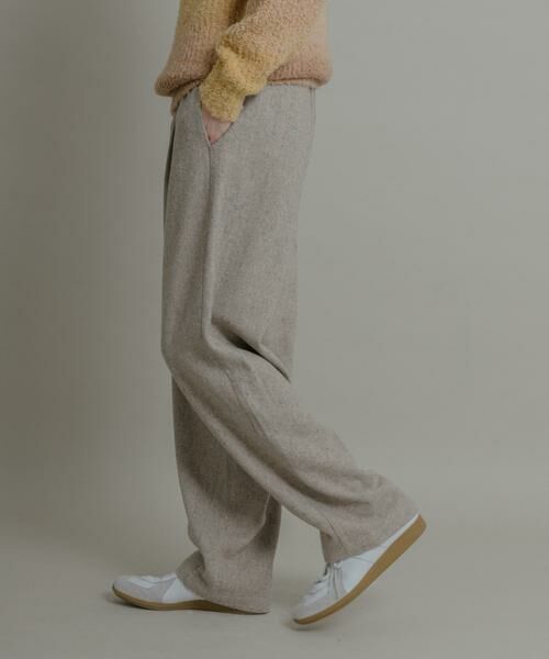 SENSE OF PLACE by URBAN RESEARCH / センスオブプレイス バイ アーバンリサーチ その他パンツ | カラーネップワンタックバレルパンツ | 詳細30
