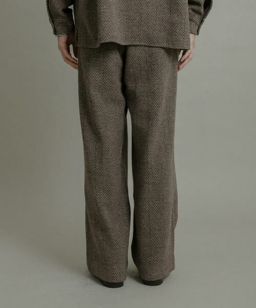 SENSE OF PLACE by URBAN RESEARCH / センスオブプレイス バイ アーバンリサーチ その他パンツ | スライバーライクヘリンボーンワイドパンツ | 詳細10