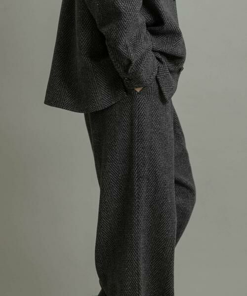SENSE OF PLACE by URBAN RESEARCH / センスオブプレイス バイ アーバンリサーチ その他パンツ | スライバーライクヘリンボーンワイドパンツ | 詳細17
