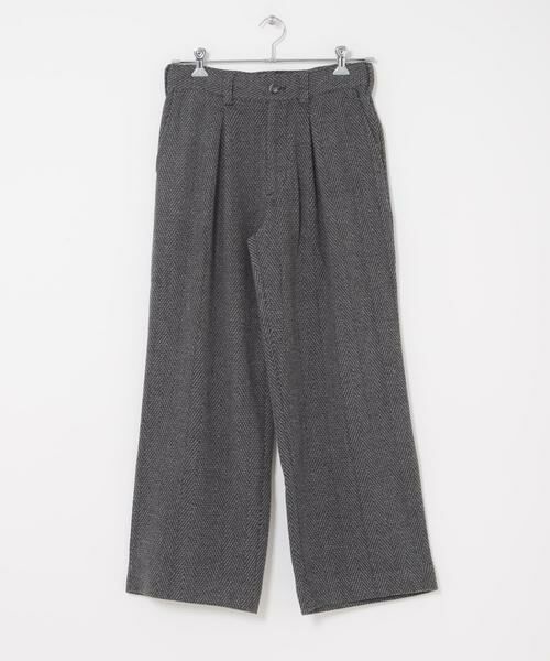 SENSE OF PLACE by URBAN RESEARCH / センスオブプレイス バイ アーバンリサーチ その他パンツ | スライバーライクヘリンボーンワイドパンツ | 詳細20