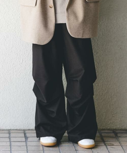 SENSE OF PLACE by URBAN RESEARCH / センスオブプレイス バイ アーバンリサーチ その他パンツ | 『WEB/一部店舗限定』ブラッシュドイージーパラシュートパンツ | 詳細2