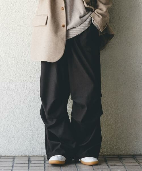 SENSE OF PLACE by URBAN RESEARCH / センスオブプレイス バイ アーバンリサーチ その他パンツ | 『WEB/一部店舗限定』ブラッシュドイージーパラシュートパンツ | 詳細3