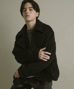 SENSE OF PLACE by URBAN RESEARCH / センスオブプレイス バイ アーバンリサーチ ブルゾン | シャギーダブルスタンドブルゾン