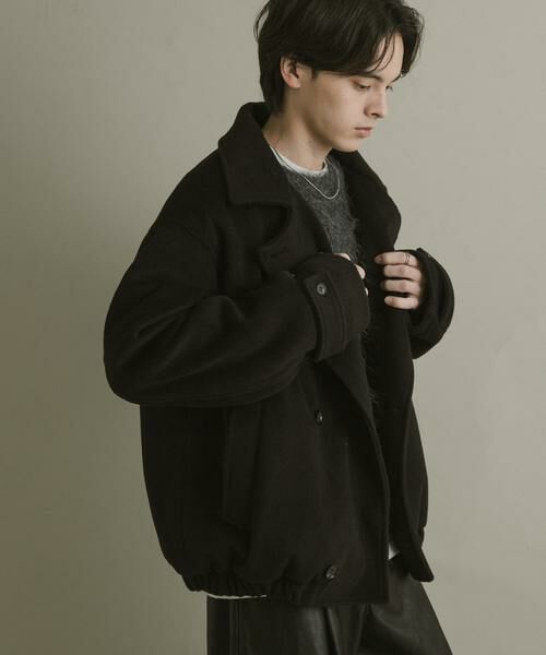SENSE OF PLACE by URBAN RESEARCH / センスオブプレイス バイ アーバンリサーチ ブルゾン | シャギーダブルスタンドブルゾン | 詳細15