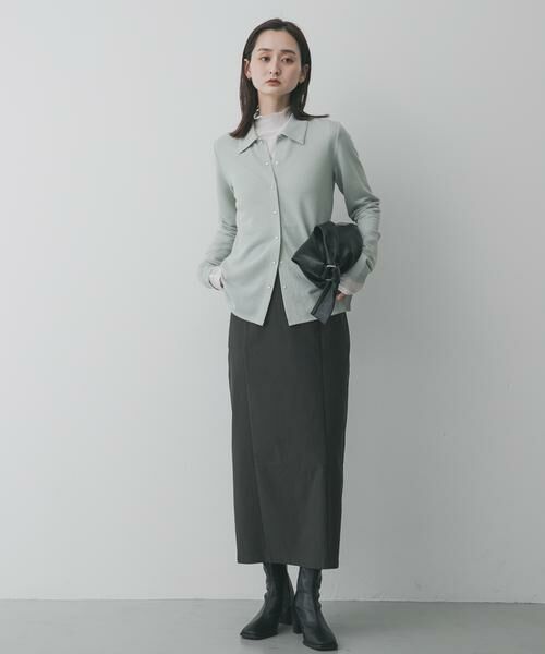 SENSE OF PLACE by URBAN RESEARCH / センスオブプレイス バイ アーバンリサーチ Tシャツ | シアーハイネックカットトップ | 詳細10