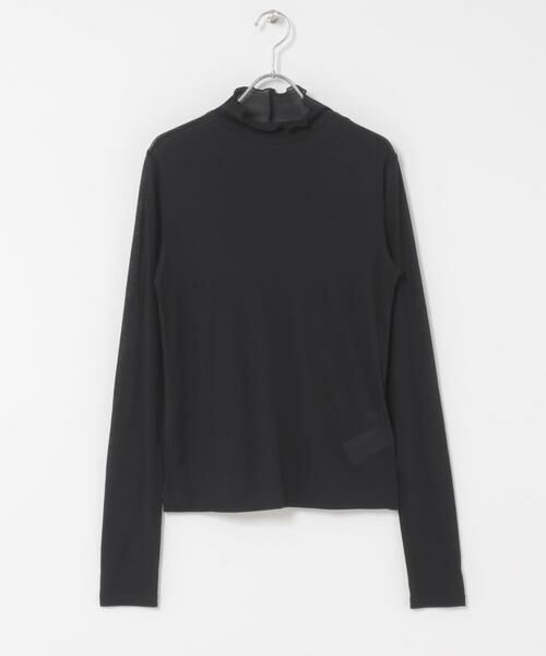 SENSE OF PLACE by URBAN RESEARCH / センスオブプレイス バイ アーバンリサーチ Tシャツ | シアーハイネックカットトップ | 詳細15