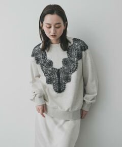 SENSE OF PLACE by URBAN RESEARCH / センスオブプレイス バイ アーバンリサーチ スウェット | レースルーズスウェット