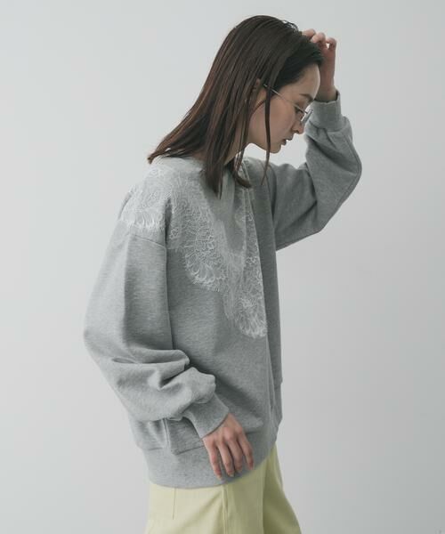 SENSE OF PLACE by URBAN RESEARCH / センスオブプレイス バイ アーバンリサーチ スウェット | レースルーズスウェット | 詳細2