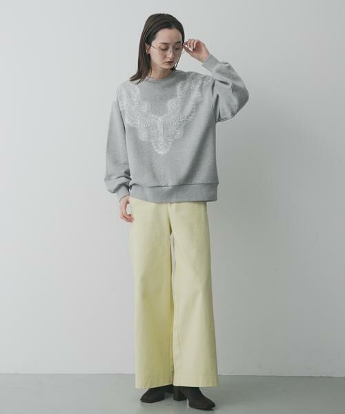 SENSE OF PLACE by URBAN RESEARCH / センスオブプレイス バイ アーバンリサーチ スウェット | レースルーズスウェット | 詳細4