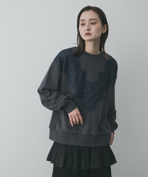 SENSE OF PLACE by URBAN RESEARCH / センスオブプレイス バイ アーバンリサーチ スウェット | レースルーズスウェット | 詳細8