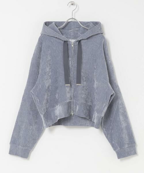 SENSE OF PLACE by URBAN RESEARCH / センスオブプレイス バイ アーバンリサーチ パーカー | ベロアジップフーディ | 詳細7