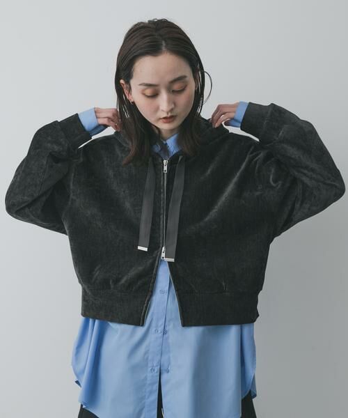 SENSE OF PLACE by URBAN RESEARCH / センスオブプレイス バイ アーバンリサーチ パーカー | ベロアジップフーディ | 詳細14