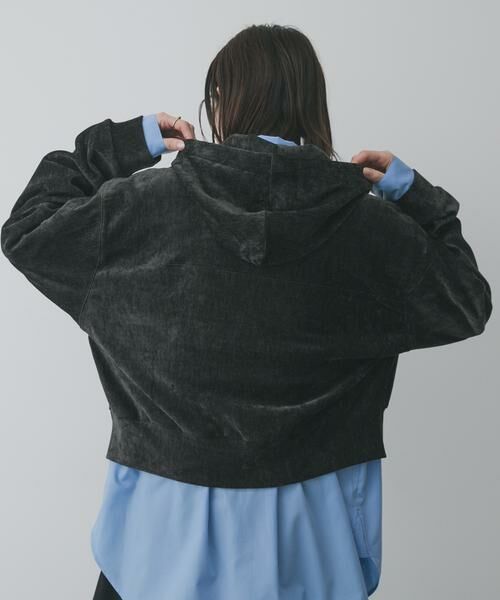 SENSE OF PLACE by URBAN RESEARCH / センスオブプレイス バイ アーバンリサーチ パーカー | ベロアジップフーディ | 詳細16