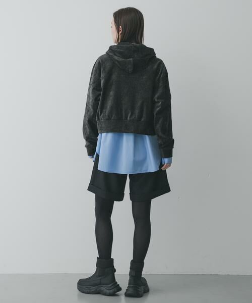 SENSE OF PLACE by URBAN RESEARCH / センスオブプレイス バイ アーバンリサーチ パーカー | ベロアジップフーディ | 詳細19