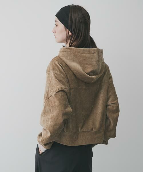 SENSE OF PLACE by URBAN RESEARCH / センスオブプレイス バイ アーバンリサーチ パーカー | ベロアジップフーディ | 詳細25