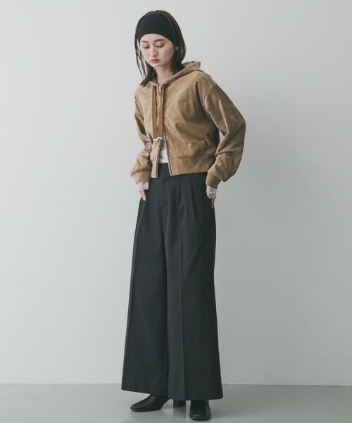 SENSE OF PLACE by URBAN RESEARCH / センスオブプレイス バイ アーバンリサーチ パーカー | ベロアジップフーディ | 詳細26