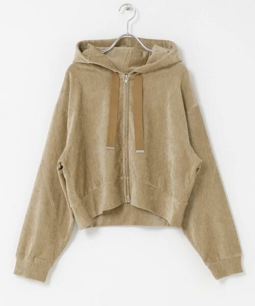 SENSE OF PLACE by URBAN RESEARCH / センスオブプレイス バイ アーバンリサーチ パーカー | ベロアジップフーディ | 詳細28