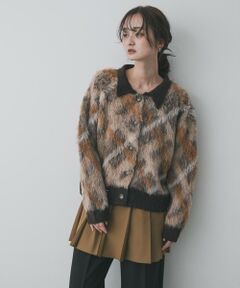 SENSE OF PLACE by URBAN RESEARCH / センスオブプレイス バイ アーバンリサーチ カーディガン・ボレロ | 『洗濯可』エリツキチェックカーディガン