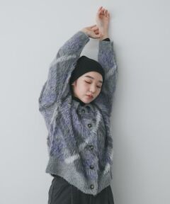 SENSE OF PLACE by URBAN RESEARCH / センスオブプレイス バイ アーバンリサーチ カーディガン・ボレロ | 『洗濯可』エリツキチェックカーディガン