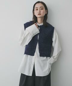 SENSE OF PLACE by URBAN RESEARCH / センスオブプレイス バイ アーバンリサーチ ベスト | 『洗濯可』ミックスカラーローゲージベスト