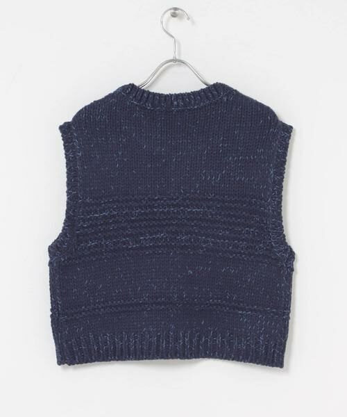 SENSE OF PLACE by URBAN RESEARCH / センスオブプレイス バイ アーバンリサーチ ベスト | 『洗濯可』ミックスカラーローゲージベスト | 詳細11