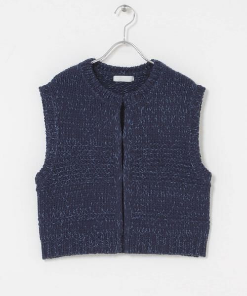 SENSE OF PLACE by URBAN RESEARCH / センスオブプレイス バイ アーバンリサーチ ベスト | 『洗濯可』ミックスカラーローゲージベスト | 詳細7