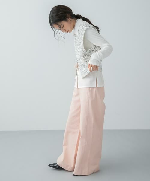 SENSE OF PLACE by URBAN RESEARCH / センスオブプレイス バイ アーバンリサーチ ベスト | 『洗濯可』ミックスカラーローゲージベスト | 詳細19