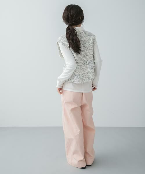 SENSE OF PLACE by URBAN RESEARCH / センスオブプレイス バイ アーバンリサーチ ベスト | 『洗濯可』ミックスカラーローゲージベスト | 詳細20