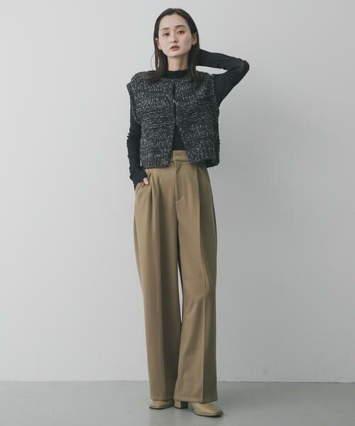 SENSE OF PLACE by URBAN RESEARCH / センスオブプレイス バイ アーバンリサーチ ベスト | 『洗濯可』ミックスカラーローゲージベスト | 詳細28