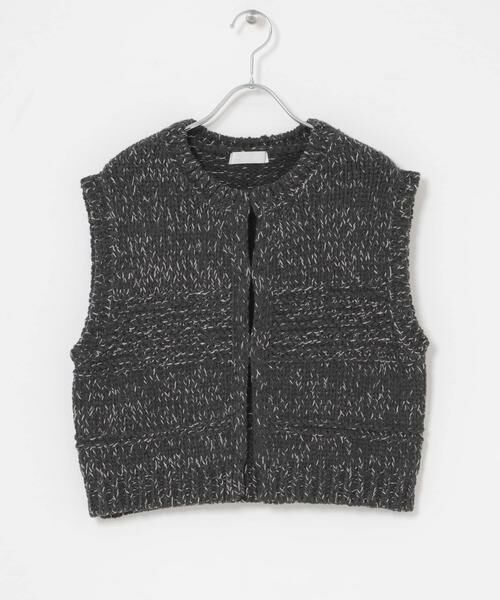 SENSE OF PLACE by URBAN RESEARCH / センスオブプレイス バイ アーバンリサーチ ベスト | 『洗濯可』ミックスカラーローゲージベスト | 詳細30