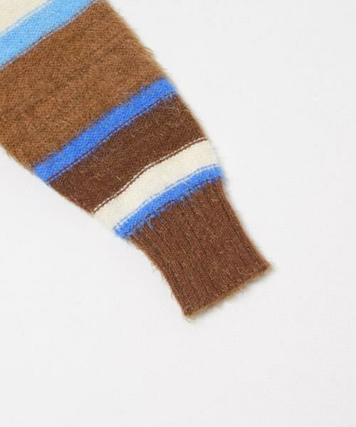 SENSE OF PLACE by URBAN RESEARCH / センスオブプレイス バイ アーバンリサーチ ニット・セーター | 『洗濯可』シャギーハイショクボーダーニット | 詳細17